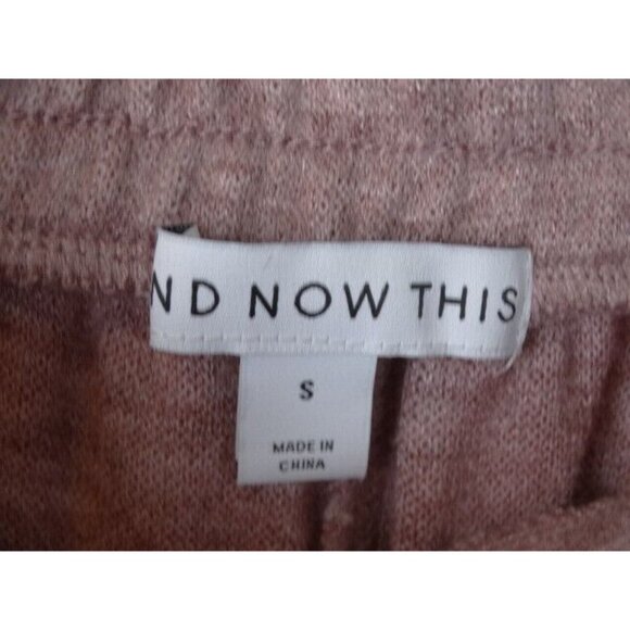 And Now This Men's Joggers Size Small Maroon Sweatpants Jogger Pant Soft Cozy - Picture 7 of 11